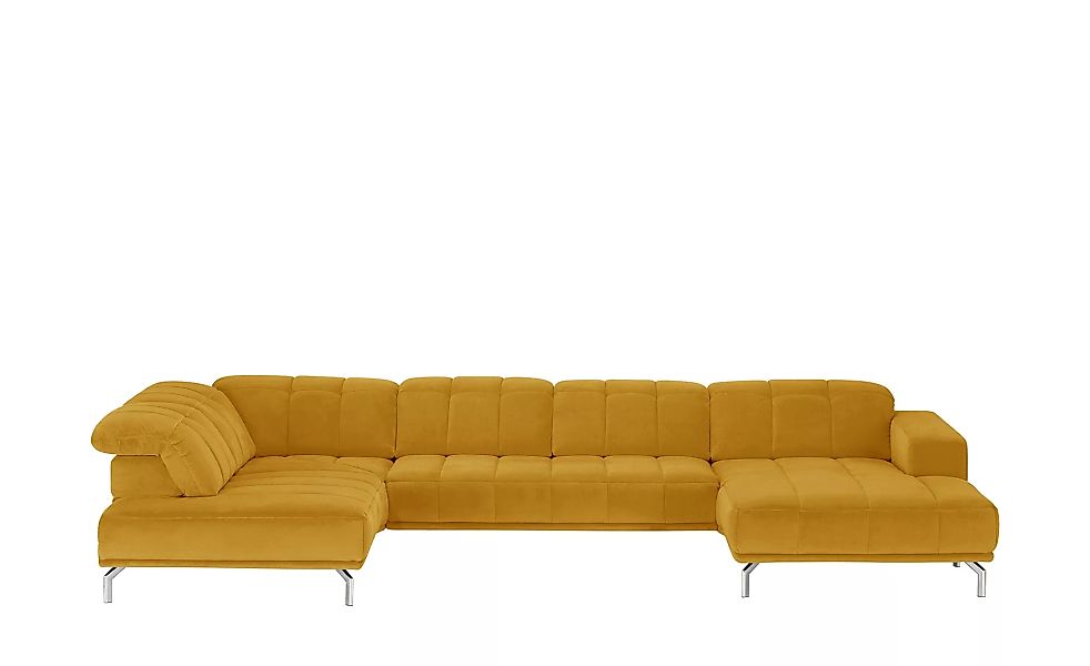 Lounge Collection Wohnlandschaft  Sarina ¦ gelb ¦ Maße (cm): B: 383 H: 75 T günstig online kaufen