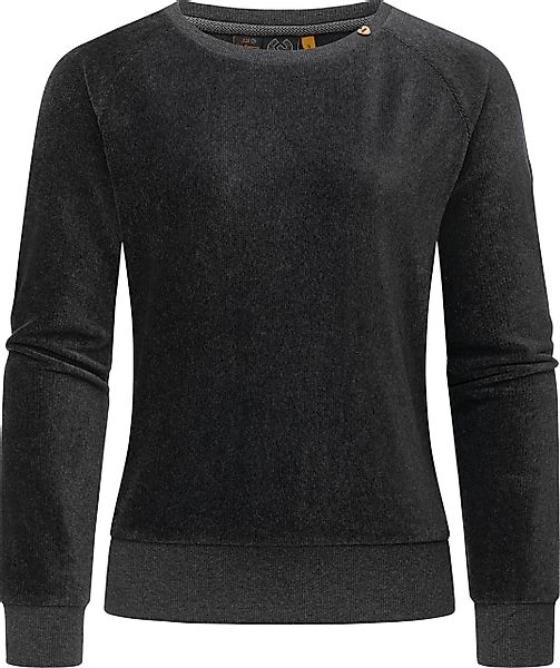 Ragwear Sweater "Johanka Velvet" Stylischer Damen Pullover in Cord-Optik günstig online kaufen
