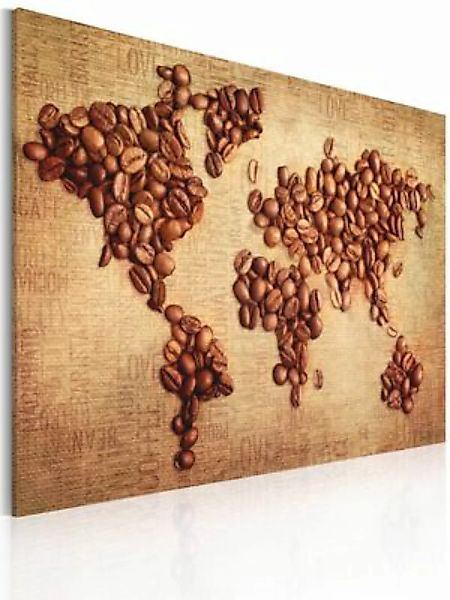 artgeist Wandbild Kaffee aus der ganzen Welt braun/beige Gr. 60 x 40 günstig online kaufen