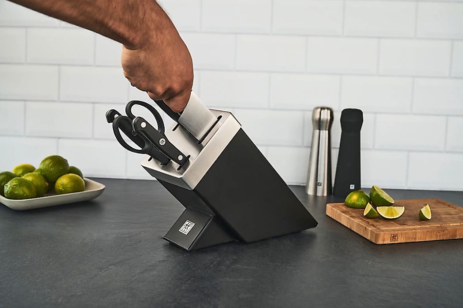 Zwilling Messerblock "Gourmet" 7 Stk. selbstschärfend günstig online kaufen