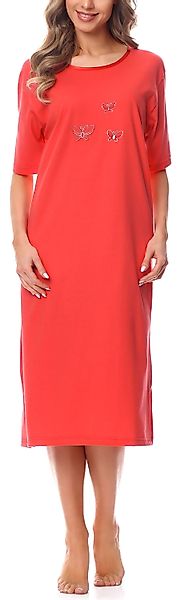 Merry Style Nachthemd Damen Kurzarm Nachthemd günstig online kaufen