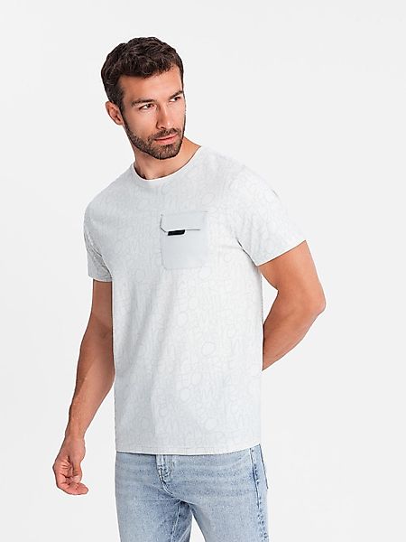 OMBRE Print-Shirt Baumwoll-T-Shirt für Herren mit günstig online kaufen
