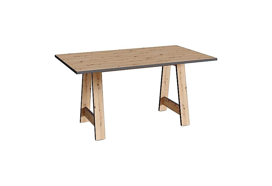 riess-ambiente Esstisch LOFT 160cm natur · eckiger Esszimmertisch mit Tisch günstig online kaufen