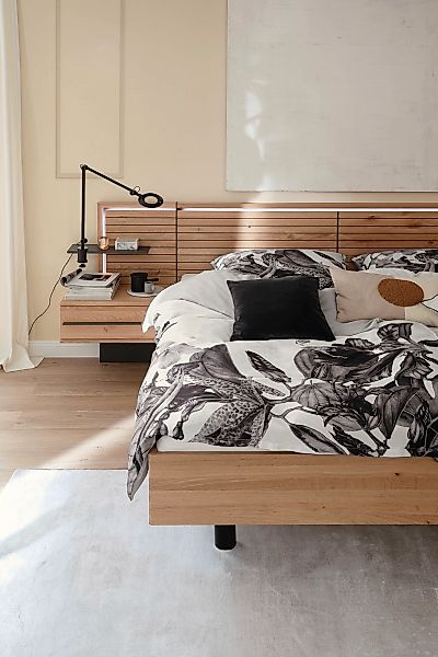 SCHÖNER WOHNEN-Kollektion Bettwäsche "Amalia" 2 Stk. aus beständigerer Baum günstig online kaufen