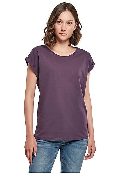 urbandreamz T-Shirt Damen Kurzarm T-Shirt Rundhals mit verlängerter Schulte günstig online kaufen