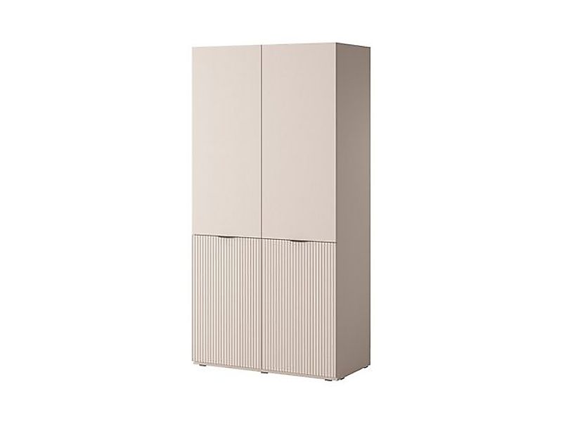 yourhouse24 Kleiderschrank Kleiderschrank Garderobe SANDBOX NOVA 100 cm San günstig online kaufen