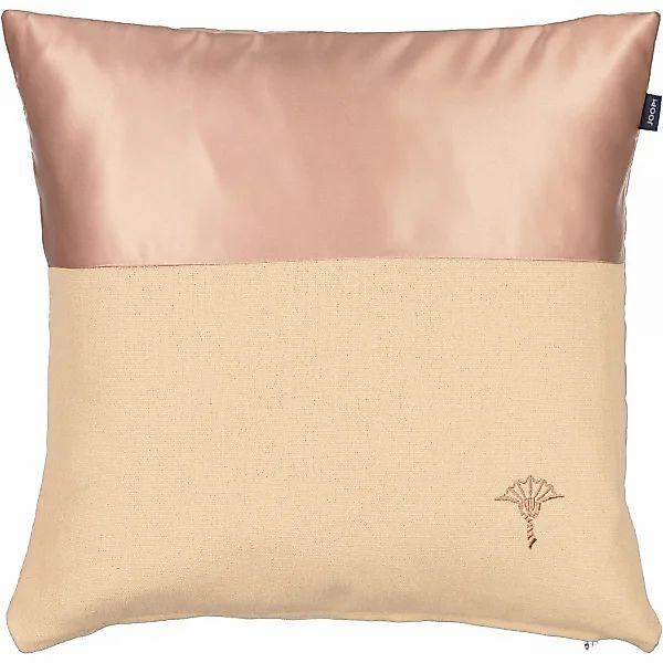 JOOP! Kissenhüllen Split - Farbe: Nude - 075 - 40x40 cm günstig online kaufen