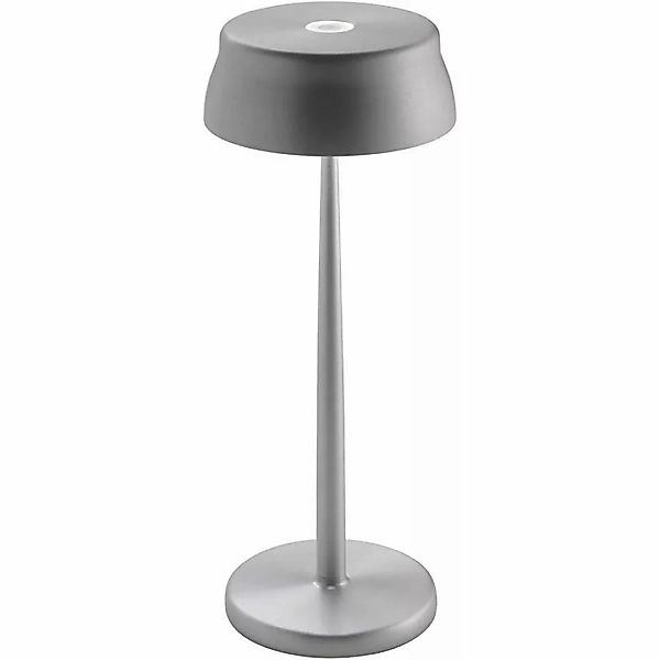 LED Akku Tischleuchte Sister Light in Silber 3W 270lm IP65 günstig online kaufen