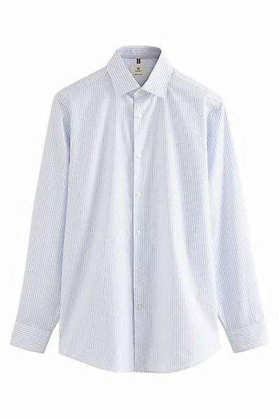 Next Langarmhemd Strukturiertes Hemd aus Baumwolle (1-tlg) günstig online kaufen