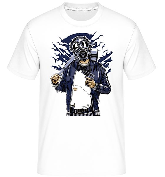 Gasmask Bastard · Shirtinator Männer T-Shirt günstig online kaufen