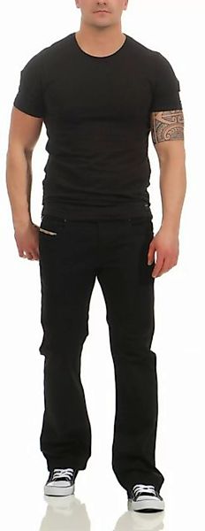 Diesel Regular-fit-Jeans Larkee (0688H, Schwarz) 5 Pocket-Style mit Stretch günstig online kaufen