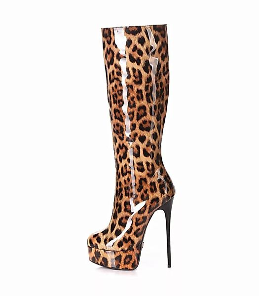 Giaro Stiefel GALANA 1003 Leopardenmuster lack (Schuhgröße: EUR 45) günstig online kaufen