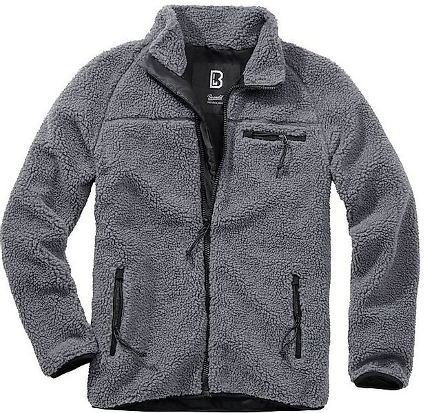 Brandit Motorradjacke Teddyfleece Jacke (Stehkragen) Atmungsaktiv reißversc günstig online kaufen