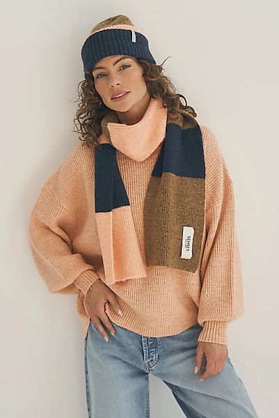 SENSES.THE LABEL Strickmütze mit breitem Umschlag günstig online kaufen