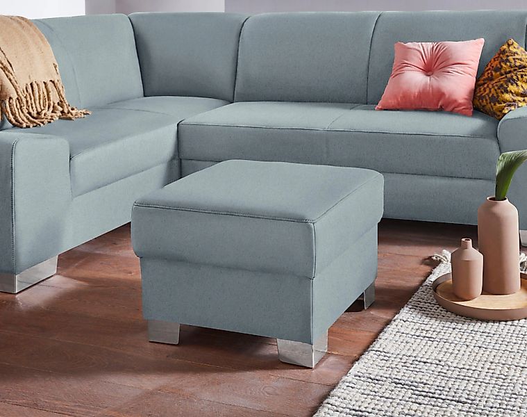 DOMO collection Hocker "Anzio" wahlweise mit Federkern günstig online kaufen
