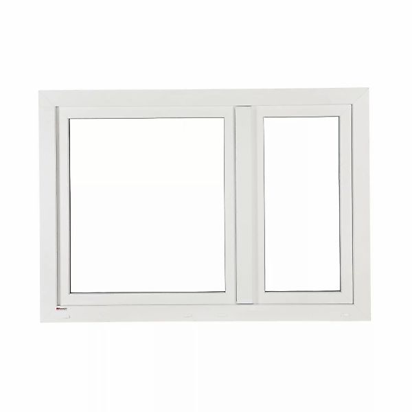 KM Meeth Kunststoff-Fenster CL70P Weiß 145 cm x 60 cm Dreh-Kipp/Dreh Asym. günstig online kaufen