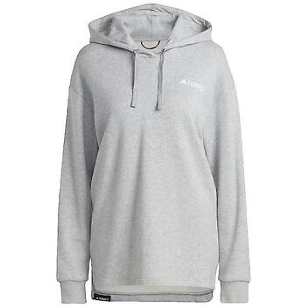 adidas  Trainingsjacken Sweat-shirt à capuche  Terrex gris günstig online kaufen