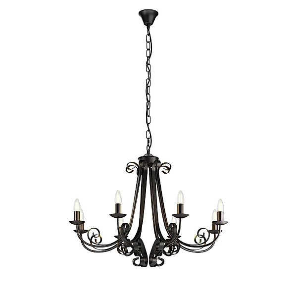Lindby Kronleuchter Scaleria, 8 x 40 günstig online kaufen
