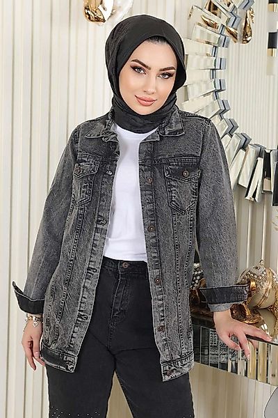 MODAMİHRAM Jeansjacke Knopfleiste Jeansjacke günstig online kaufen