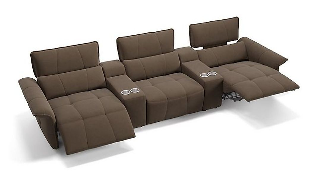 Sofanella 3-Sitzer Stoff ADRIA, Heimkinosofa, Kinocouch, Funktionssofa, Kin günstig online kaufen