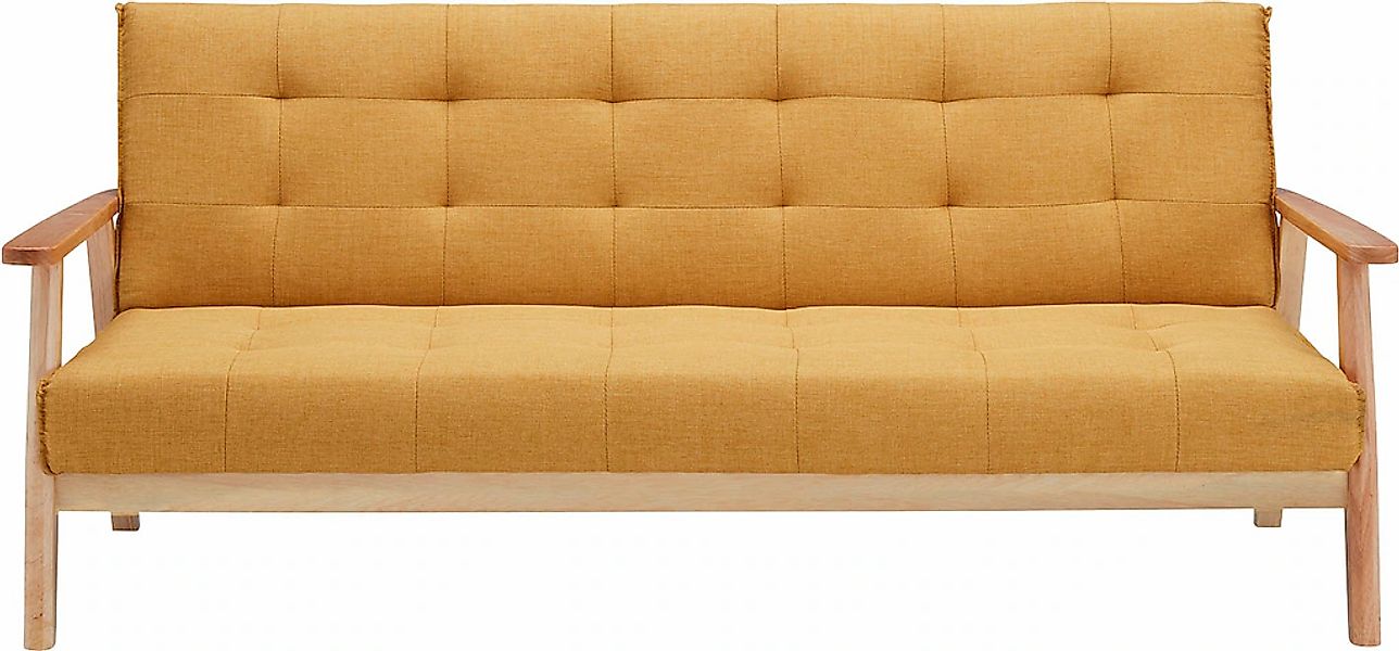 SalesFever Schlafsofa "Skagen 3-Sitzer Sofa" Holzgestell Sofa: Entspannung günstig online kaufen