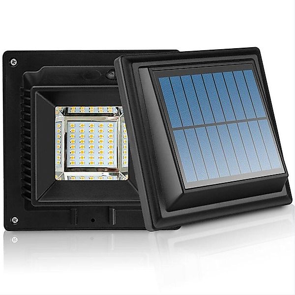 KingLux LED Dachrinnenleuchte 40LEDs Solar dachrinnenleuchten günstig online kaufen