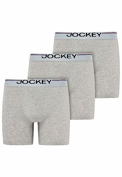 Jockey Langer Boxer "Cotton Stretch" 3er Pack, (3er Pack), eng anliegend, h günstig online kaufen