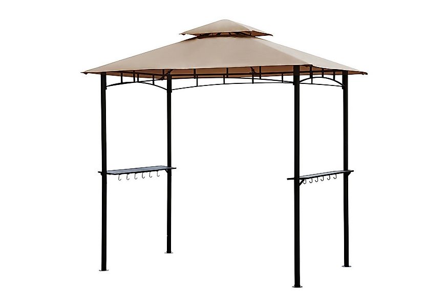 Sekey Grillpavillon 245 x 150 cm BBQ Pavillion Grillzelt Gartenzelt Winterf günstig online kaufen