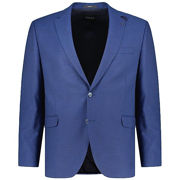 Digel Stretch-Sakko mit feiner Musterung Farbe blau Größe: 58 günstig online kaufen