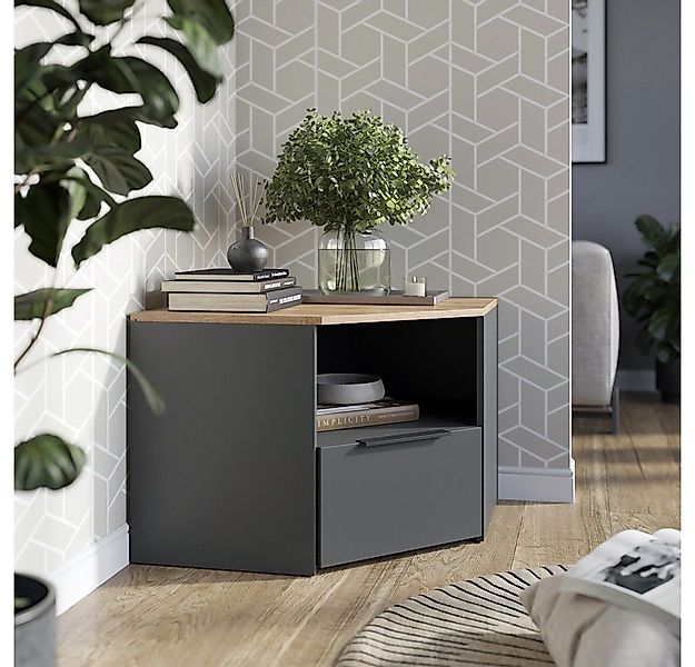 Vicco Lowboard Wido, Anthrazit/Sonoma, 68 x 50 cm (1 St) günstig online kaufen