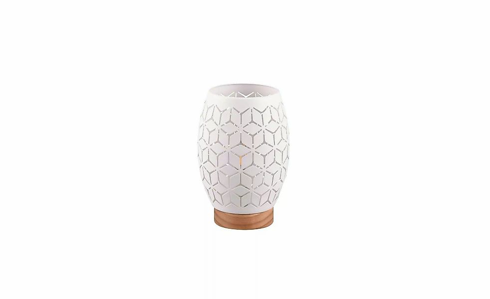Trio Tischleuchte   ¦ weiß ¦ Maße (cm): B: 15 H: 21,5 T: 15.0 Lampen & Leuc günstig online kaufen