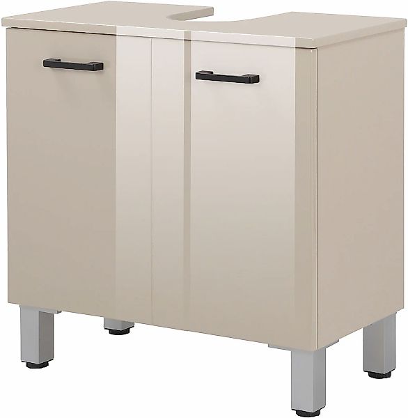 welltime Waschbeckenunterschrank "Florenz,Breite 60cm, 2 Tür, 2 Fächer, mit günstig online kaufen