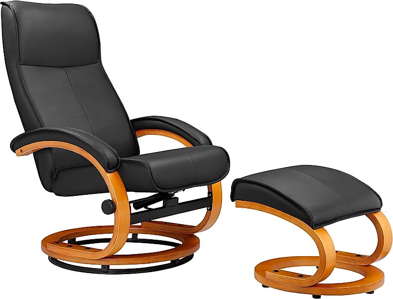 Home affaire Relaxsessel "Paris, TV-Sessel mit Hocker und manueller Liegefu günstig online kaufen