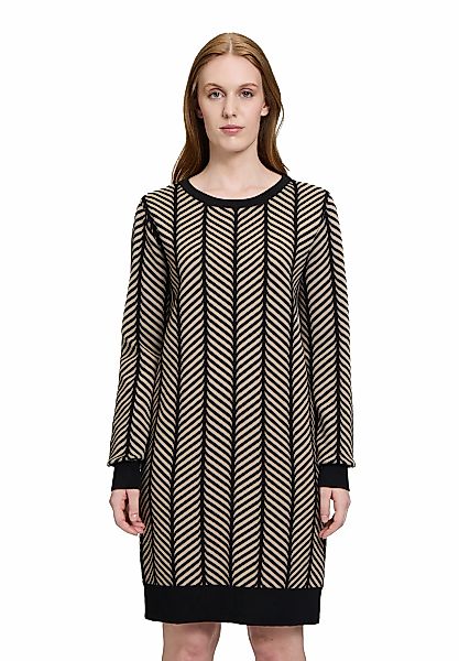 Betty&Co Strickkleid "Damen Strickkleid mit Jacquard" Ohne Tasche Jacquard günstig online kaufen