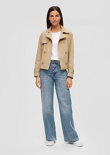 s.Oliver 5-Pocket-Jeans Jeans Suri / High Rise / Wide Leg Logo günstig online kaufen