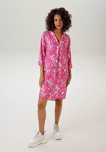 Aniston CASUAL Sommerkleid mit farbharmonischem, graphischem günstig online kaufen