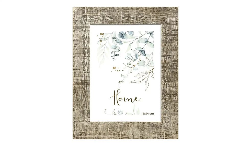 Bilderrahmen 18x24 cm  Leeds ¦ silber ¦ Massivholz ¦ Maße (cm): B: 25 H: 31 günstig online kaufen