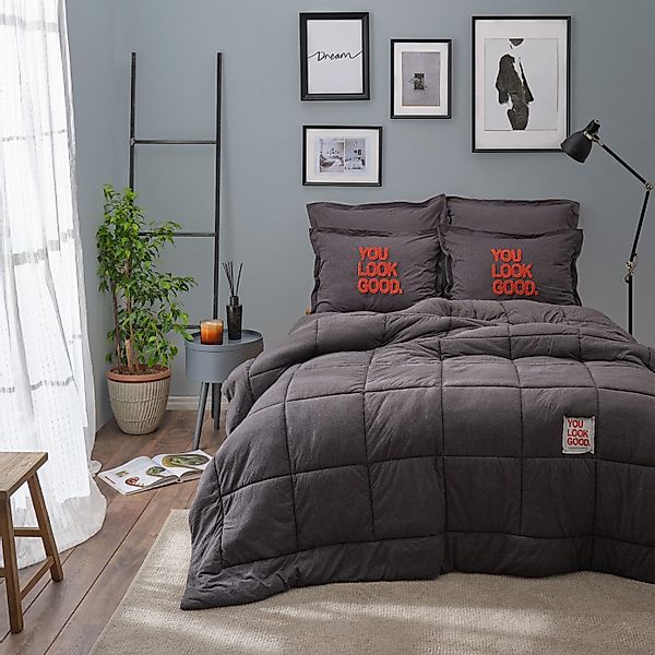 Karaca Home Bettwäsche Karaca Home Motto günstig online kaufen