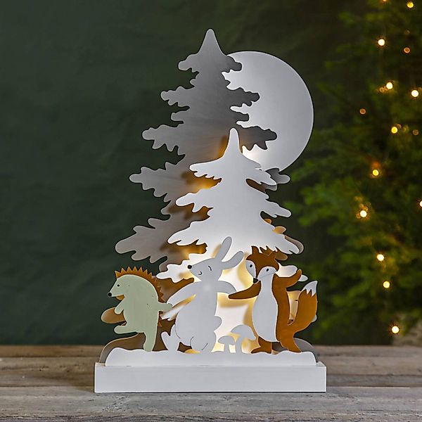 LED-Dekoleuchte Forest Friends, Hase, Fuchs, Igel günstig online kaufen