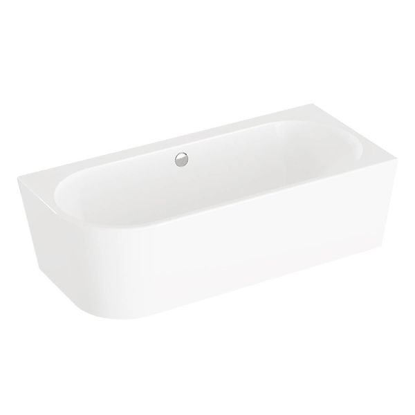 pianura Eckbadewanne 180 x 80 cm Valentina mit Ecke Rechts Weiß günstig online kaufen