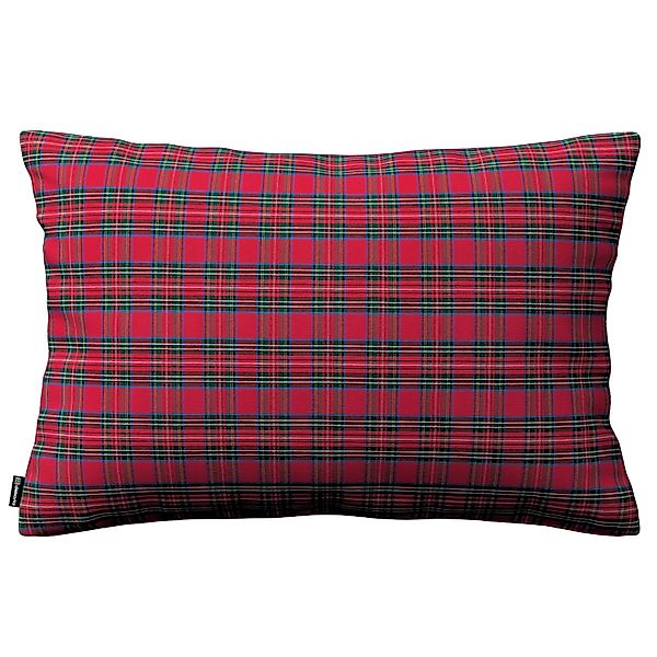 Kissenhülle Mia rechteckig, rot-grün, 60 x 40 cm, Quadro (126-29) günstig online kaufen