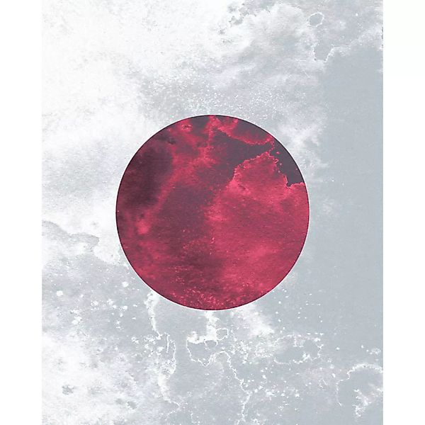 Komar Wandbild Solum Ignis Abstrakt B/L: ca. 40x50 cm günstig online kaufen