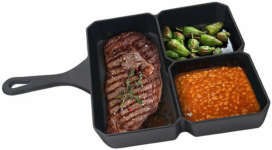 Jim Beam BBQ Gusseisen 1 tlg. BxLxH: 23x35x4 cm günstig online kaufen