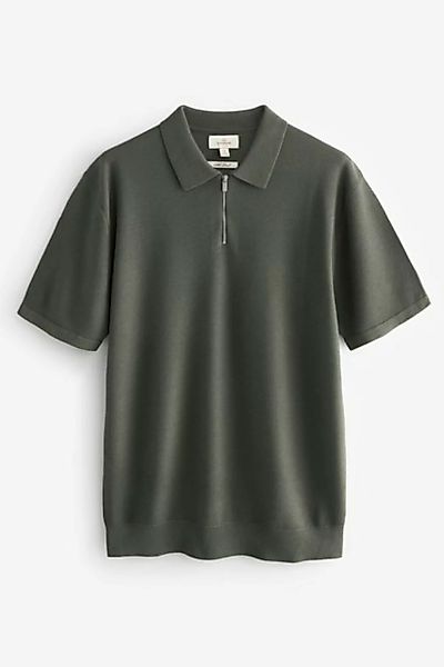 Next Poloshirt Regular Fit RV-Polopullover aus Seidenmischung (1-tlg) günstig online kaufen