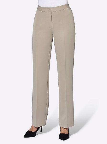 Witt Jerseyhose Bügelfaltenhose Innenbeinlänge ca. 74 günstig online kaufen