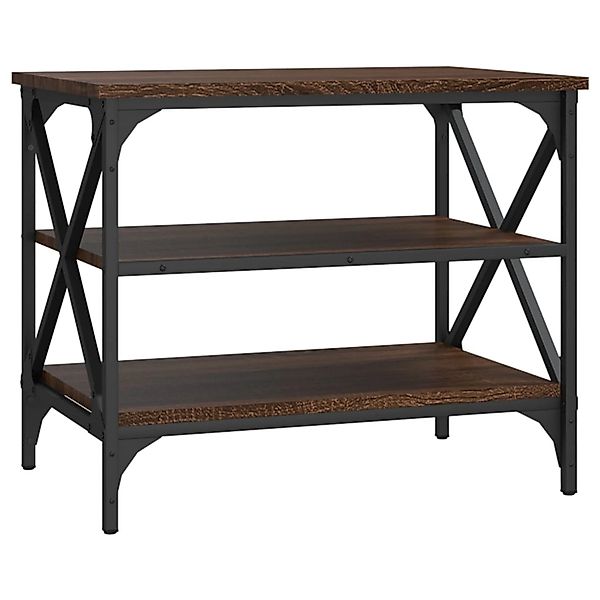 vidaXL Beistelltisch TV-Schrank Braun Eichen-Optik 60x40x50 günstig online kaufen
