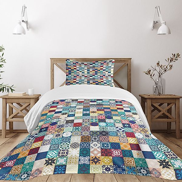 Abakuhaus Tagesdecke Set mit Kissenbezügen Waschbar, günstig online kaufen