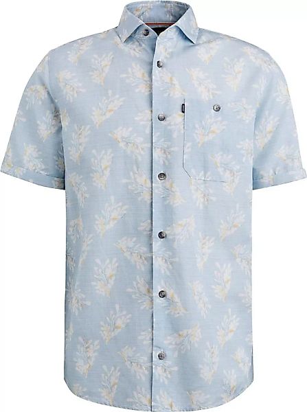 Vanguard Short Sleeve Hemd Leinen Hellblau - Größe 3XL günstig online kaufen