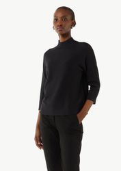 comma 3/4 Arm-Pullover Strickpullover Feinstrickpullover mit günstig online kaufen