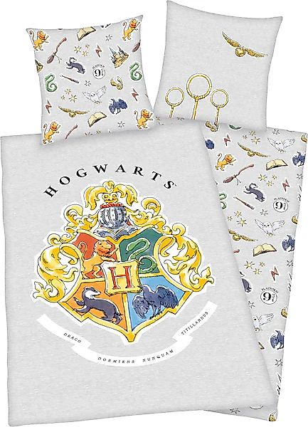 Harry Potter Wendebettwäsche »Harry Potter«, mit tollem Hogwarts Motiv günstig online kaufen